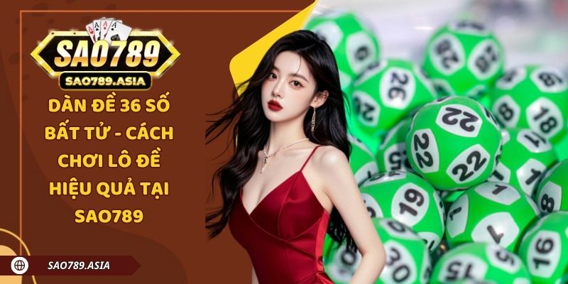 Dàn Đề 36 Số Bất Tử - Cách Chơi Lô Đề Hiệu Quả Tại SAO789